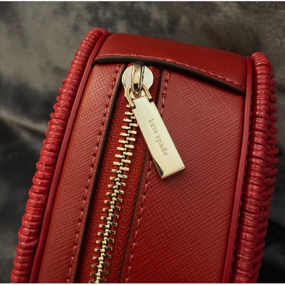 Kate Spade Apple wicker Crossbody Limited Edition - Picture 10 of 11